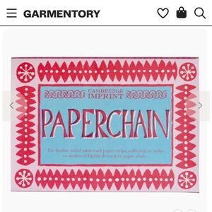 Red and Blue Paperchain